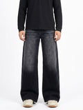 Black wash Denim Acid Fade
