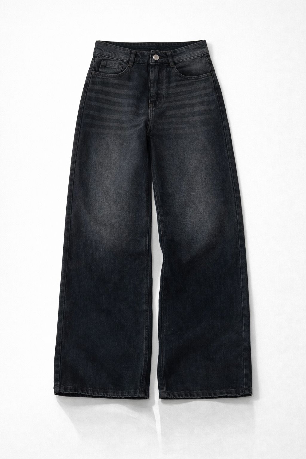 Black wash Denim Acid Fade